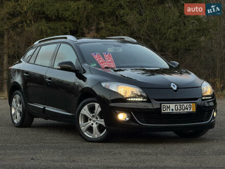 Черный Рено Меган, объемом двигателя 1.5 л и пробегом 240 тыс. км за 8950 $, фото 1 на Automoto.ua
