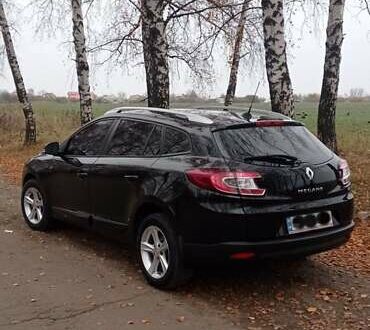 Черный Рено Меган, объемом двигателя 1.5 л и пробегом 244 тыс. км за 8100 $, фото 1 на Automoto.ua
