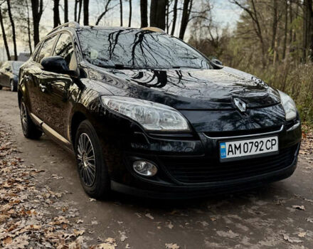 Черный Рено Меган, объемом двигателя 1.46 л и пробегом 215 тыс. км за 7300 $, фото 1 на Automoto.ua