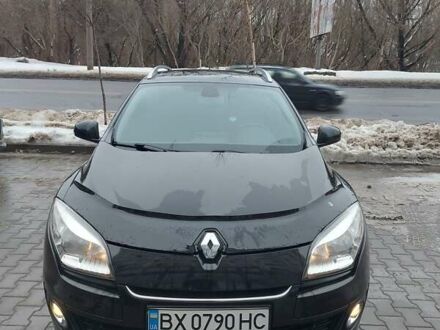 Черный Рено Меган, объемом двигателя 1.46 л и пробегом 212 тыс. км за 7699 $, фото 1 на Automoto.ua