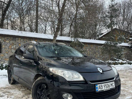 Черный Рено Меган, объемом двигателя 1.46 л и пробегом 415 тыс. км за 6800 $, фото 1 на Automoto.ua