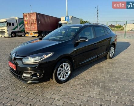 Черный Рено Меган, объемом двигателя 1.6 л и пробегом 173 тыс. км за 10800 $, фото 1 на Automoto.ua