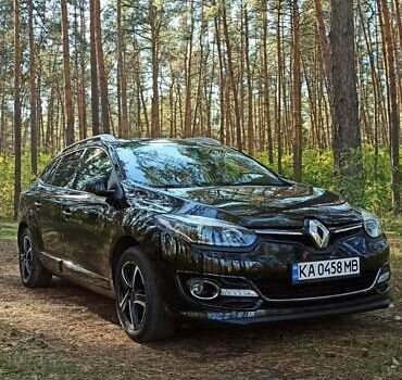 Черный Рено Меган, объемом двигателя 1.2 л и пробегом 242 тыс. км за 9000 $, фото 1 на Automoto.ua