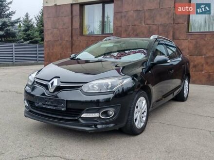 Черный Рено Меган, объемом двигателя 1.5 л и пробегом 217 тыс. км за 8200 $, фото 1 на Automoto.ua