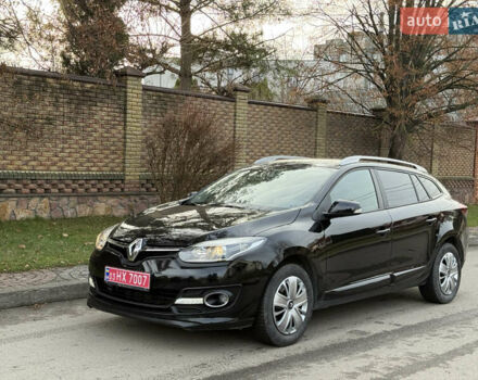 Черный Рено Меган, объемом двигателя 1.5 л и пробегом 221 тыс. км за 9450 $, фото 1 на Automoto.ua