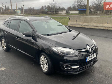 Чорний Рено Меган, об'ємом двигуна 1.5 л та пробігом 214 тис. км за 8700 $, фото 1 на Automoto.ua