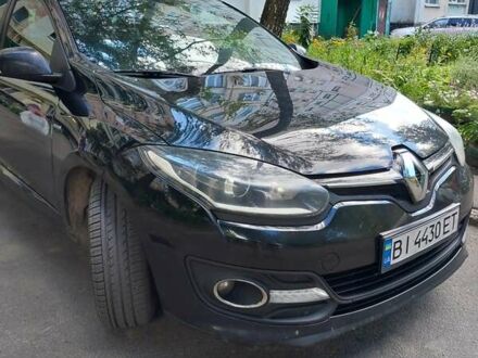 Рено Меган 2014 в Полтаве на Automoto.ua Черный Рено Меган, объемом двигателя 1.5 л и пробегом 360 тыс. км за 9000 $, фото 1 на Automoto.ua