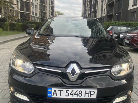 Рено Меган 2014 в Ивано-Франковске на Automoto.ua Черный Рено Меган, объемом двигателя 1.46 л и пробегом 130 тыс. км за 10000 $, фото 1 на Automoto.ua