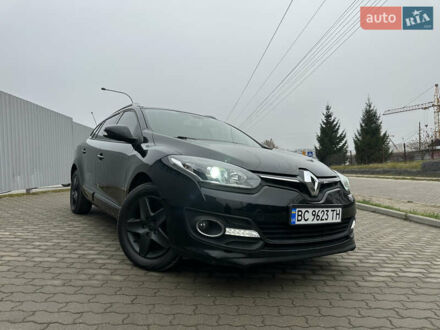 Черный Рено Меган, объемом двигателя 1.46 л и пробегом 176 тыс. км за 9300 $, фото 1 на Automoto.ua