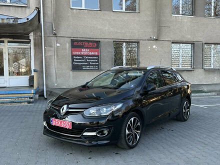 Черный Рено Меган, объемом двигателя 1.5 л и пробегом 218 тыс. км за 9900 $, фото 1 на Automoto.ua