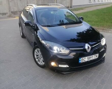 Черный Рено Меган, объемом двигателя 1.6 л и пробегом 232 тыс. км за 8700 $, фото 1 на Automoto.ua