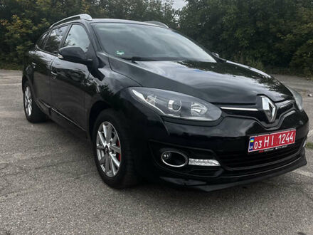 Черный Рено Меган, объемом двигателя 1.5 л и пробегом 254 тыс. км за 9550 $, фото 1 на Automoto.ua