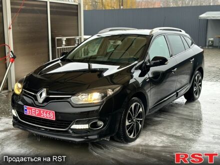 Рено Меган 2015 в Полтаве на Automoto.ua Черный Рено Меган, объемом двигателя 1.2 л и пробегом 155 тыс. км за 10000 $, фото 1 на Automoto.ua