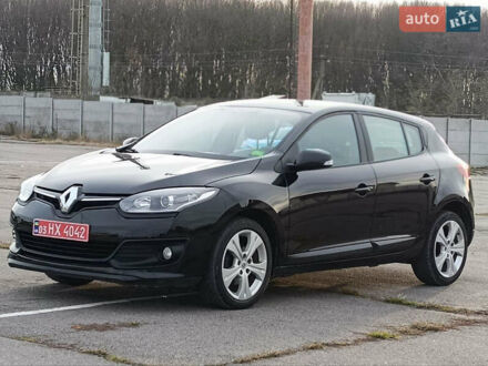 Черный Рено Меган, объемом двигателя 1.6 л и пробегом 205 тыс. км за 8600 $, фото 1 на Automoto.ua