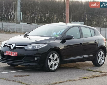 Черный Рено Меган, объемом двигателя 1.6 л и пробегом 205 тыс. км за 8600 $, фото 1 на Automoto.ua