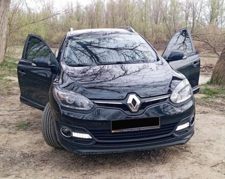 Черный Рено Меган, объемом двигателя 1.46 л и пробегом 195 тыс. км за 9200 $, фото 1 на Automoto.ua