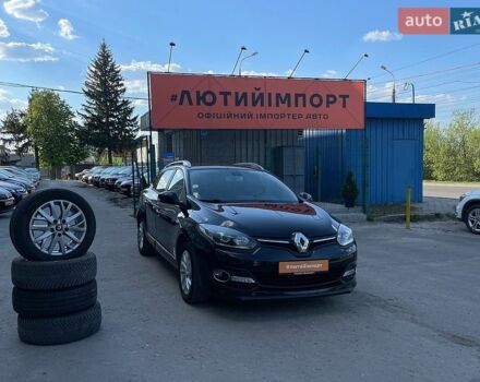 Черный Рено Меган, объемом двигателя 1.5 л и пробегом 243 тыс. км за 9900 $, фото 1 на Automoto.ua