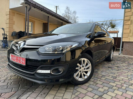 Черный Рено Меган, объемом двигателя 1.5 л и пробегом 248 тыс. км за 9200 $, фото 1 на Automoto.ua