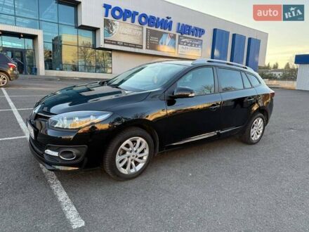 Черный Рено Меган, объемом двигателя 1.46 л и пробегом 216 тыс. км за 9100 $, фото 1 на Automoto.ua