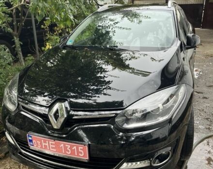 Черный Рено Меган, объемом двигателя 1.6 л и пробегом 218 тыс. км за 10200 $, фото 1 на Automoto.ua