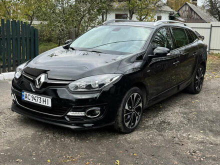 Черный Рено Меган, объемом двигателя 1.5 л и пробегом 207 тыс. км за 10900 $, фото 1 на Automoto.ua
