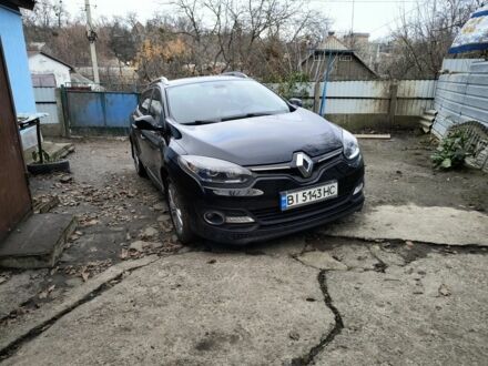Черный Рено Меган, объемом двигателя 1.5 л и пробегом 160 тыс. км за 10000 $, фото 1 на Automoto.ua