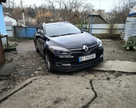 Черный Рено Меган, объемом двигателя 1.5 л и пробегом 160 тыс. км за 10000 $, фото 1 на Automoto.ua