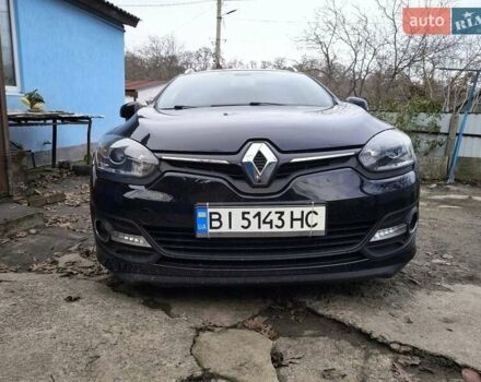 Черный Рено Меган, объемом двигателя 1.5 л и пробегом 160 тыс. км за 10000 $, фото 1 на Automoto.ua