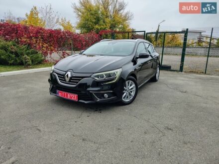 Черный Рено Меган, объемом двигателя 1.6 л и пробегом 219 тыс. км за 12200 $, фото 1 на Automoto.ua