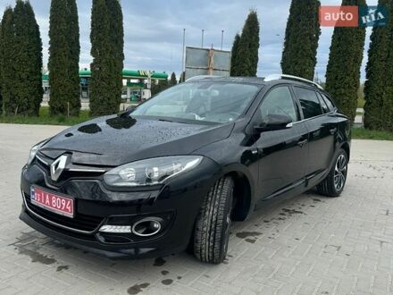 Черный Рено Меган, объемом двигателя 1.6 л и пробегом 230 тыс. км за 11000 $, фото 1 на Automoto.ua