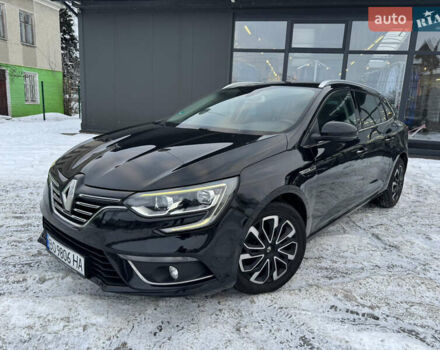 Черный Рено Меган, объемом двигателя 1.5 л и пробегом 245 тыс. км за 12200 $, фото 1 на Automoto.ua