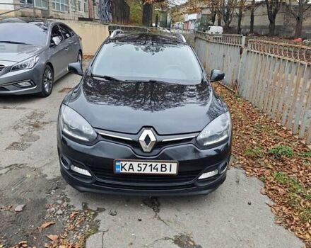 Черный Рено Меган, объемом двигателя 1.5 л и пробегом 240 тыс. км за 8000 $, фото 1 на Automoto.ua