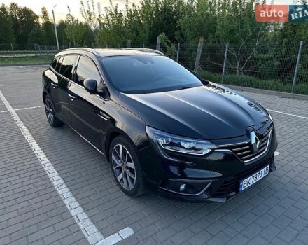 Черный Рено Меган, объемом двигателя 1.6 л и пробегом 202 тыс. км за 14100 $, фото 1 на Automoto.ua