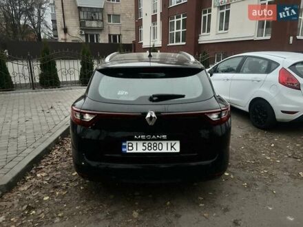 Черный Рено Меган, объемом двигателя 1.5 л и пробегом 224 тыс. км за 14000 $, фото 1 на Automoto.ua