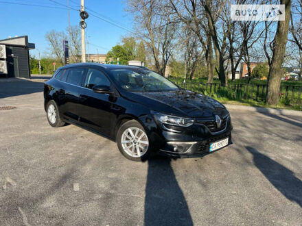 Черный Рено Меган, объемом двигателя 1.6 л и пробегом 164 тыс. км за 12350 $, фото 1 на Automoto.ua