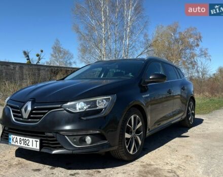 Черный Рено Меган, объемом двигателя 1.5 л и пробегом 254 тыс. км за 14000 $, фото 1 на Automoto.ua