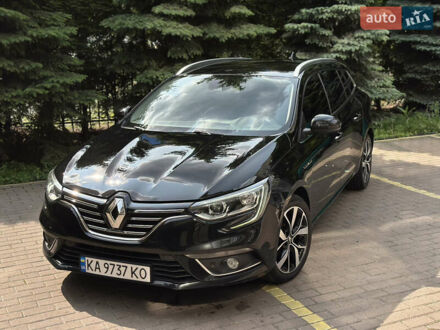 Рено Меган 2018 у Києві на Automoto.ua Чорний Рено Меган, об'ємом двигуна 1.46 л та пробігом 158 тис. км за 16900 $, фото 1 на Automoto.ua