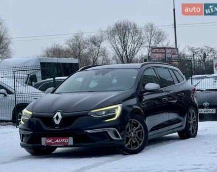 Черный Рено Меган, объемом двигателя 1.5 л и пробегом 222 тыс. км за 13800 $, фото 1 на Automoto.ua