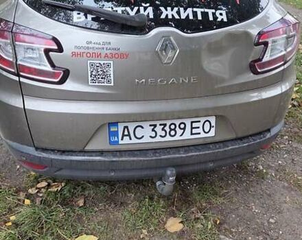 Коричневый Рено Меган, объемом двигателя 2 л и пробегом 240 тыс. км за 6500 $, фото 2 на Automoto.ua