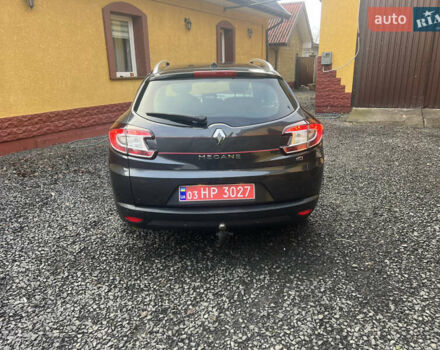 Коричневый Рено Меган, объемом двигателя 1.5 л и пробегом 222 тыс. км за 6999 $, фото 5 на Automoto.ua