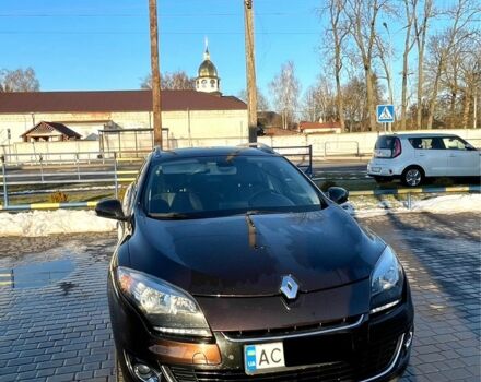 Коричневый Рено Меган, объемом двигателя 1.5 л и пробегом 244 тыс. км за 8600 $, фото 1 на Automoto.ua