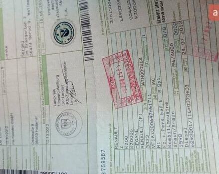 Коричневый Рено Меган, объемом двигателя 1.6 л и пробегом 229 тыс. км за 8700 $, фото 90 на Automoto.ua