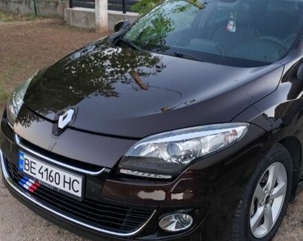 Коричневый Рено Меган, объемом двигателя 1.6 л и пробегом 223 тыс. км за 9600 $, фото 1 на Automoto.ua