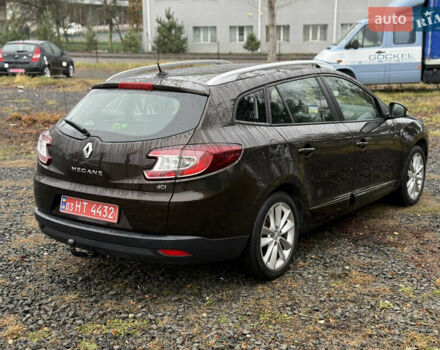 Коричневый Рено Меган, объемом двигателя 1.5 л и пробегом 233 тыс. км за 7800 $, фото 9 на Automoto.ua