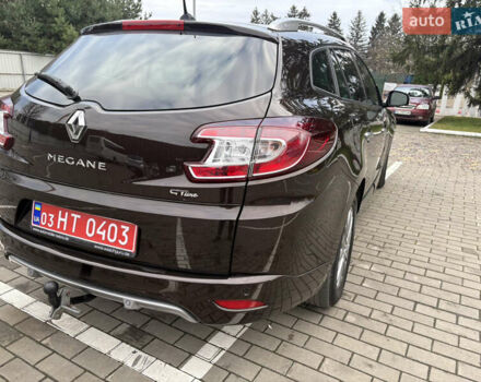 Коричневый Рено Меган, объемом двигателя 1.5 л и пробегом 197 тыс. км за 10550 $, фото 5 на Automoto.ua