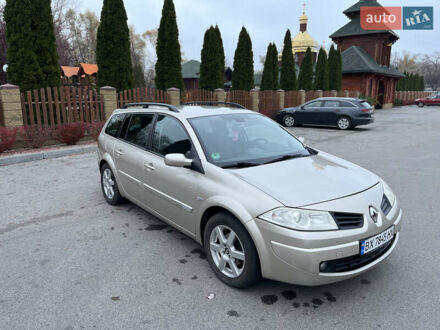 Коричневый Рено Меган, объемом двигателя 1.6 л и пробегом 210 тыс. км за 6000 $, фото 1 на Automoto.ua