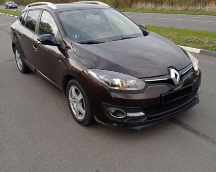 Коричневый Рено Меган, объемом двигателя 1.5 л и пробегом 164 тыс. км за 8750 $, фото 1 на Automoto.ua