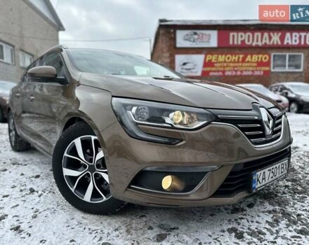 Коричневый Рено Меган, объемом двигателя 1.5 л и пробегом 302 тыс. км за 11950 $, фото 1 на Automoto.ua