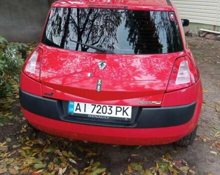 Красный Рено Меган, объемом двигателя 1.6 л и пробегом 308 тыс. км за 3700 $, фото 3 на Automoto.ua