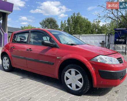 Красный Рено Меган, объемом двигателя 1.39 л и пробегом 111 тыс. км за 2599 $, фото 1 на Automoto.ua